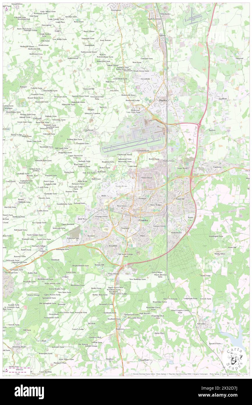 Crawley, Oxfordshire, GB, United Kingdom, England, N 51 48' 53'', S 1 30' 33'', map, Cartascapes Map published in 2024. Explore Cartascapes, a map revealing Earth's diverse landscapes, cultures, and ecosystems. Journey through time and space, discovering the interconnectedness of our planet's past, present, and future. Stock Photo