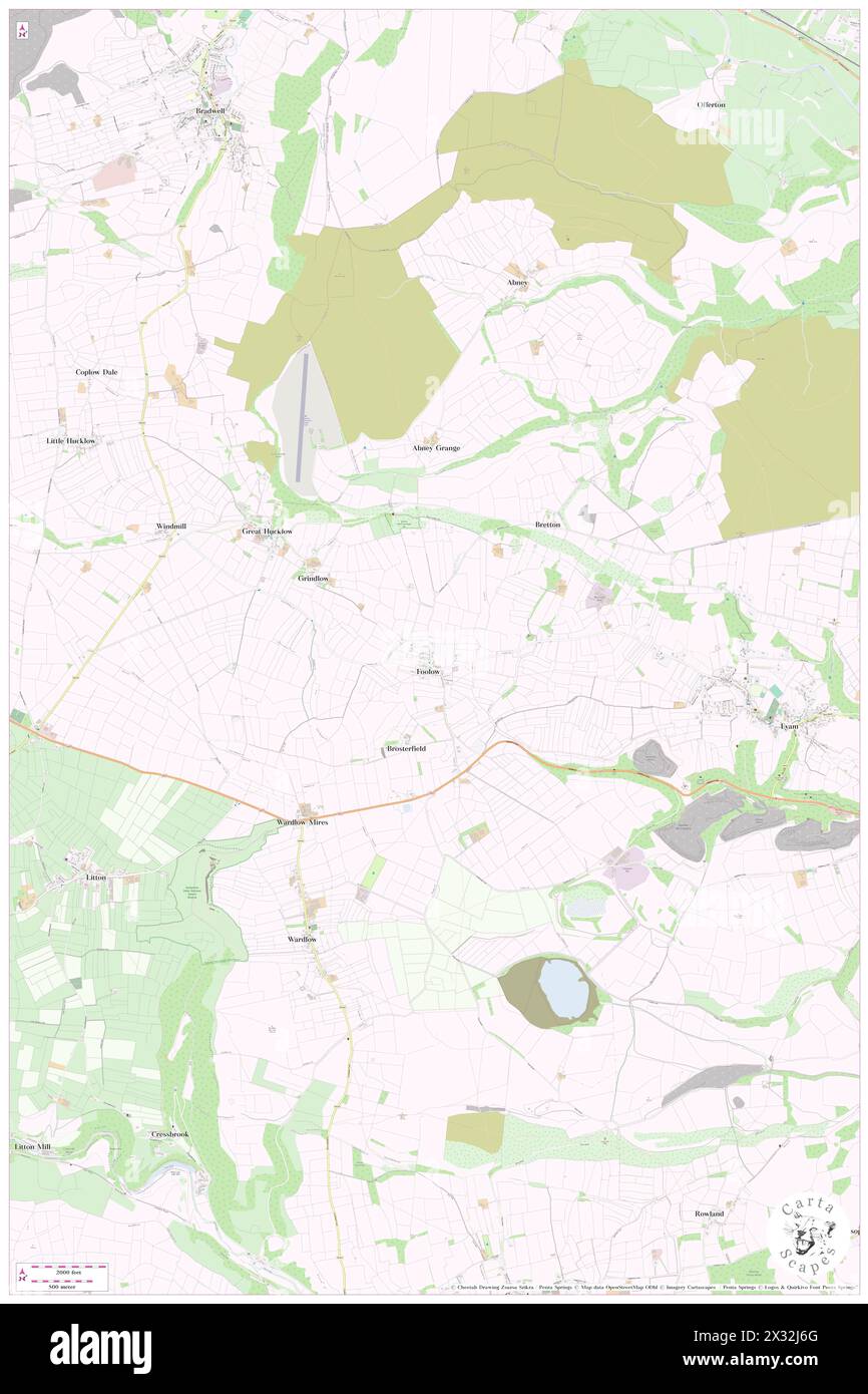 Foolow, Derbyshire, GB, United Kingdom, England, N 53 17' 20'', S 1 42 ...