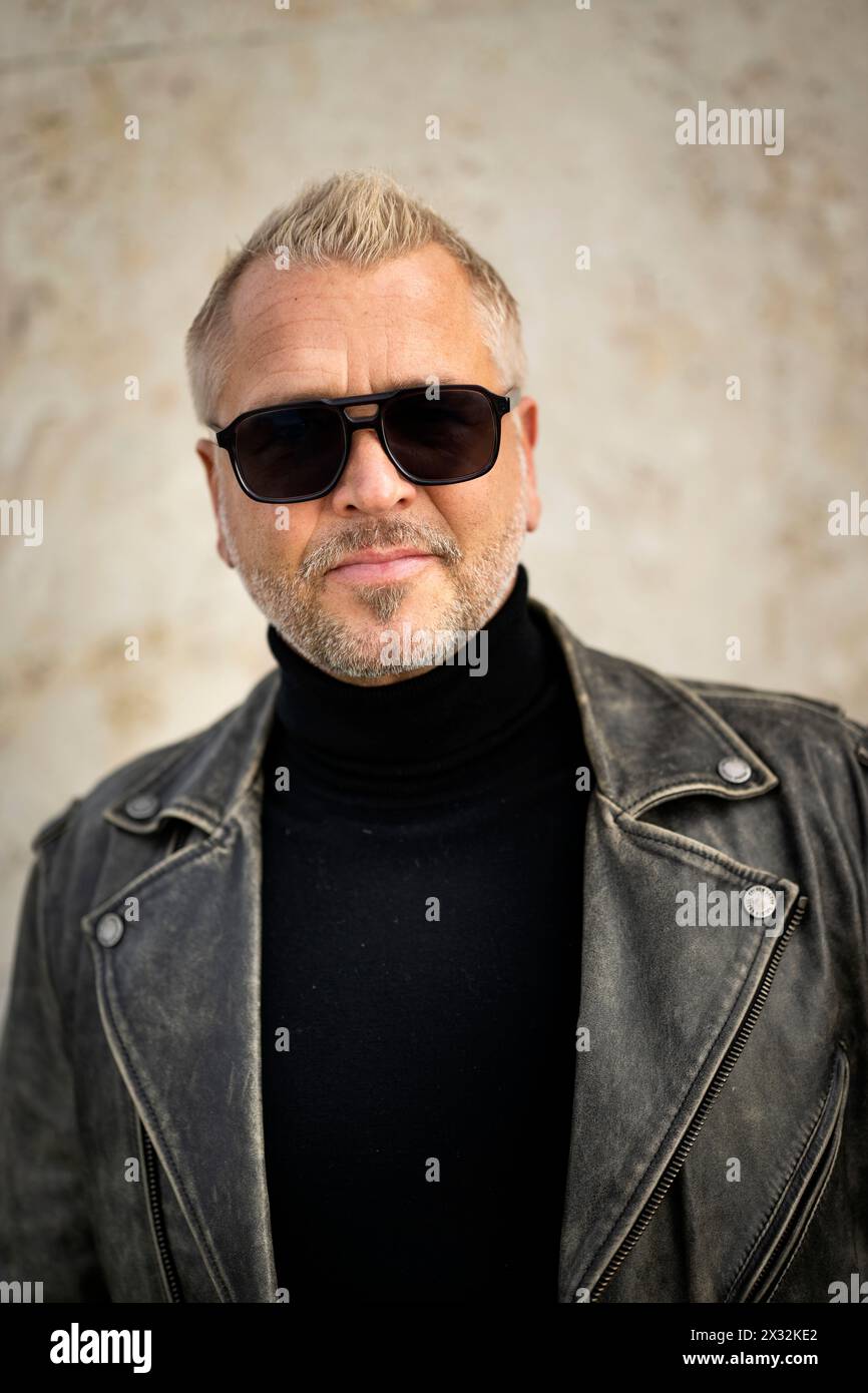 Artist Ulf Ekberg photographed in Stockholm, Sweden, on April 24, 2024 Artist Ulf Ekberg photographed in Stockholm, Sweden, on April 24, 2024