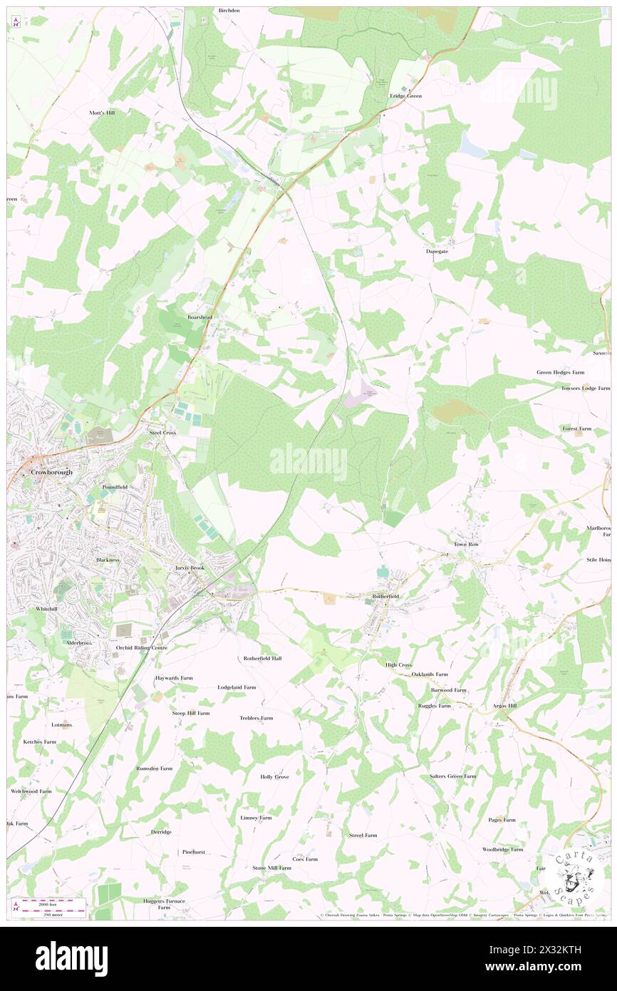 Rotherfield, East Sussex, GB, United Kingdom, England, N 51 3' 35'', N 0 12' 23'', map, Cartascapes Map published in 2024. Explore Cartascapes, a map revealing Earth's diverse landscapes, cultures, and ecosystems. Journey through time and space, discovering the interconnectedness of our planet's past, present, and future. Stock Photo