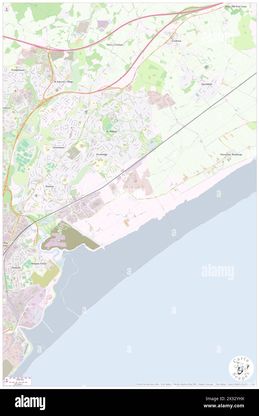 Trowbridge, Cardiff, GB, United Kingdom, Wales, N 51 30' 20'', S 3 5