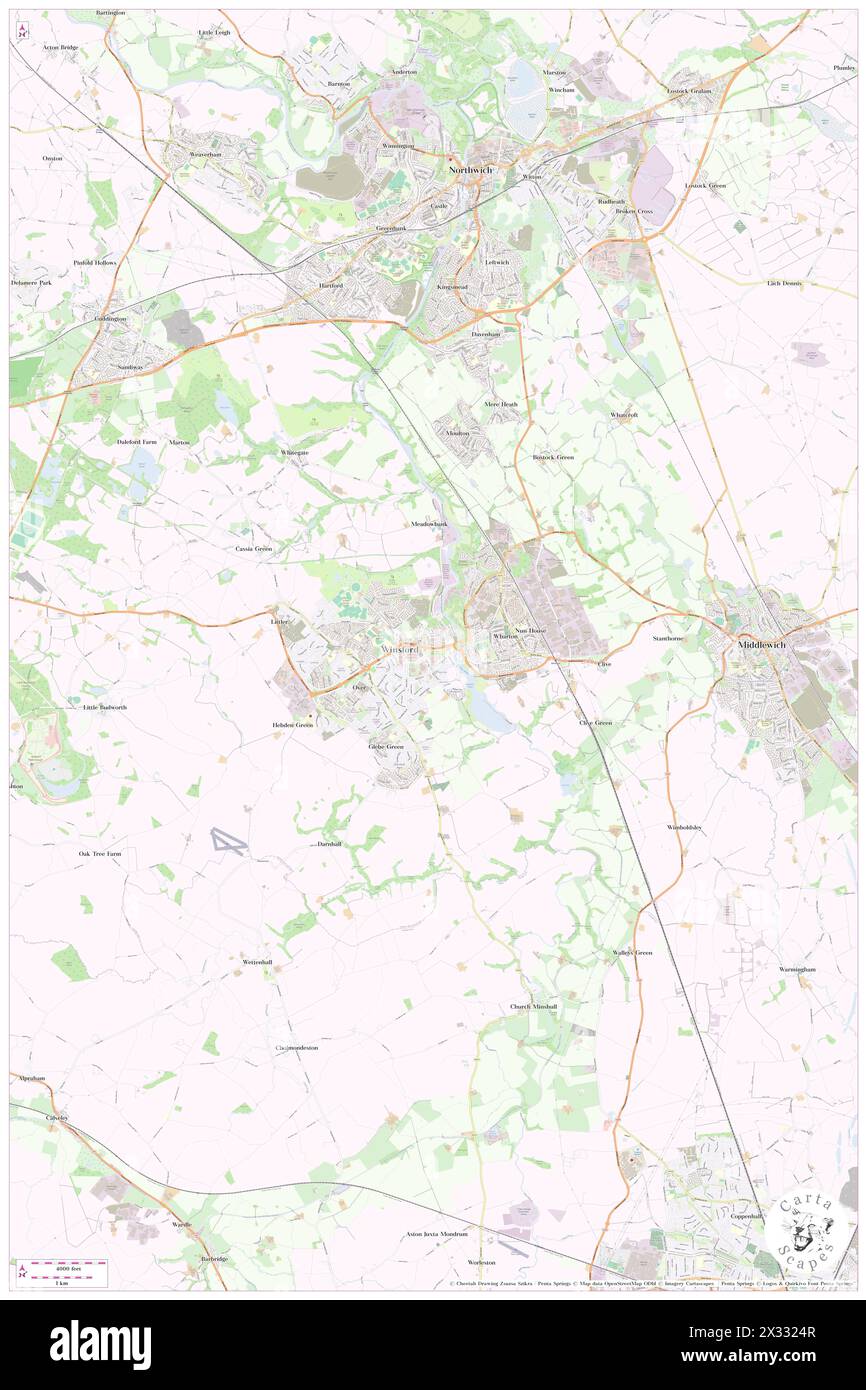 Winsford, Cheshire West and Chester, GB, United Kingdom, England, N 53