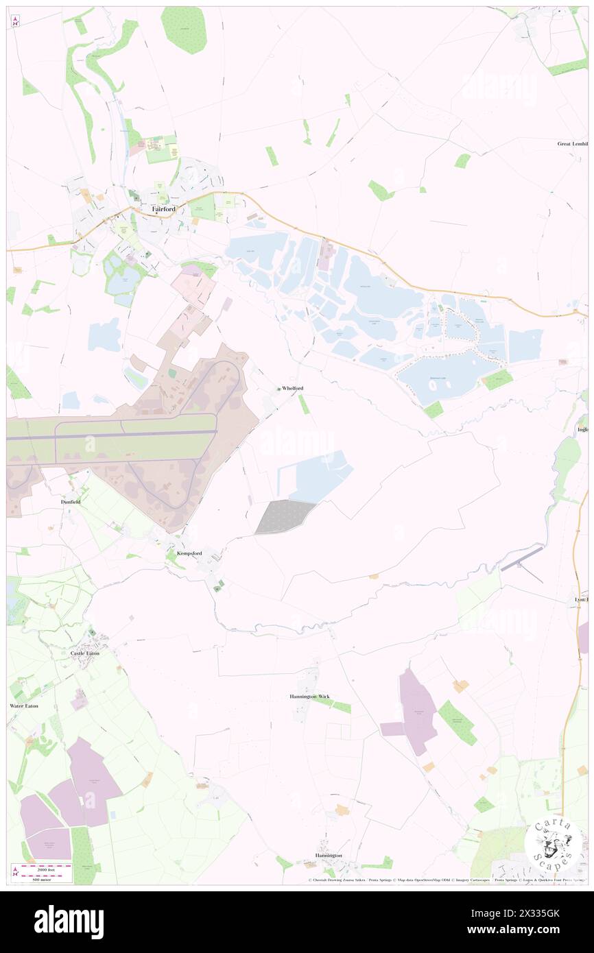 Kempsford, Gloucestershire, GB, United Kingdom, England, N 51 40' 56'', S 1 45' 15'', map, Cartascapes Map published in 2024. Explore Cartascapes, a map revealing Earth's diverse landscapes, cultures, and ecosystems. Journey through time and space, discovering the interconnectedness of our planet's past, present, and future. Stock Photo