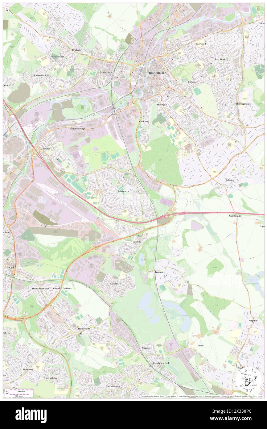 Brinsworth, Rotherham, GB, United Kingdom, England, N 53 24' 6'', S 1