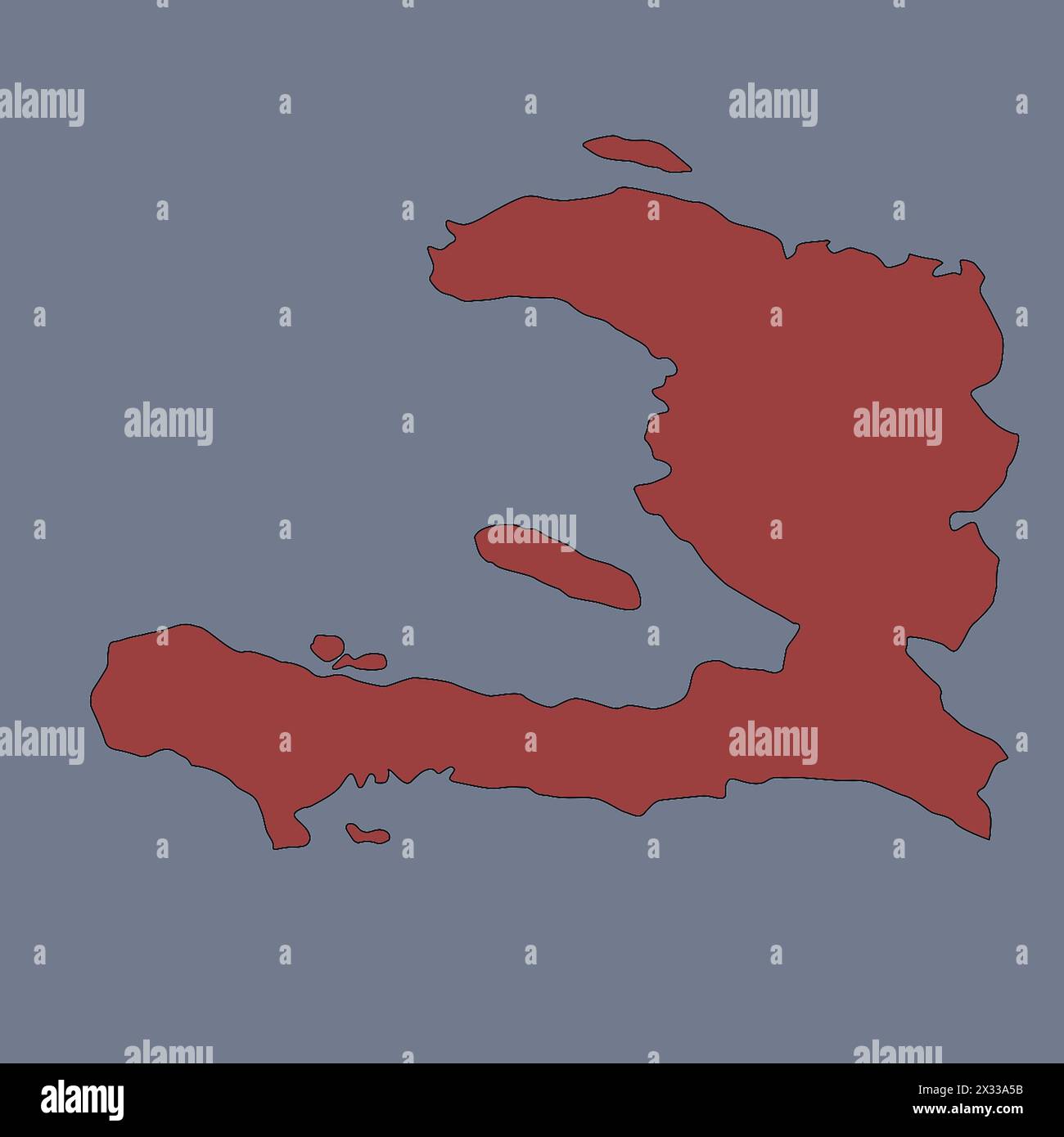 Haiti border hi-res stock photography and images - Alamy