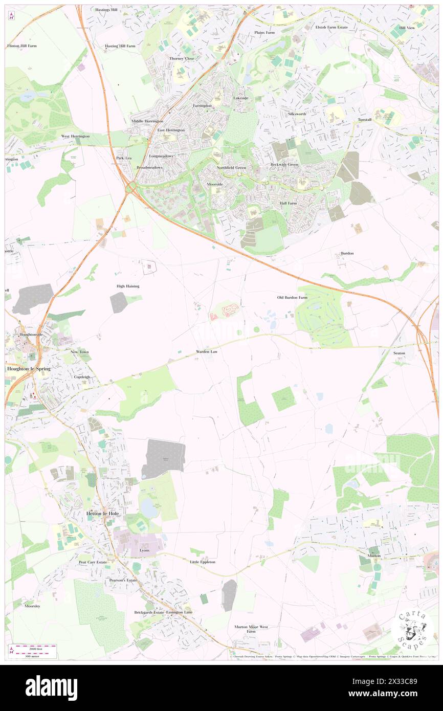 Warden Law, Sunderland, GB, United Kingdom, England, N 54 50' 43'', S 1