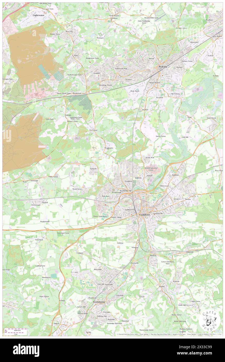 Worplesdon, Surrey, GB, United Kingdom, England, N 51 15' 41'', S 0 36