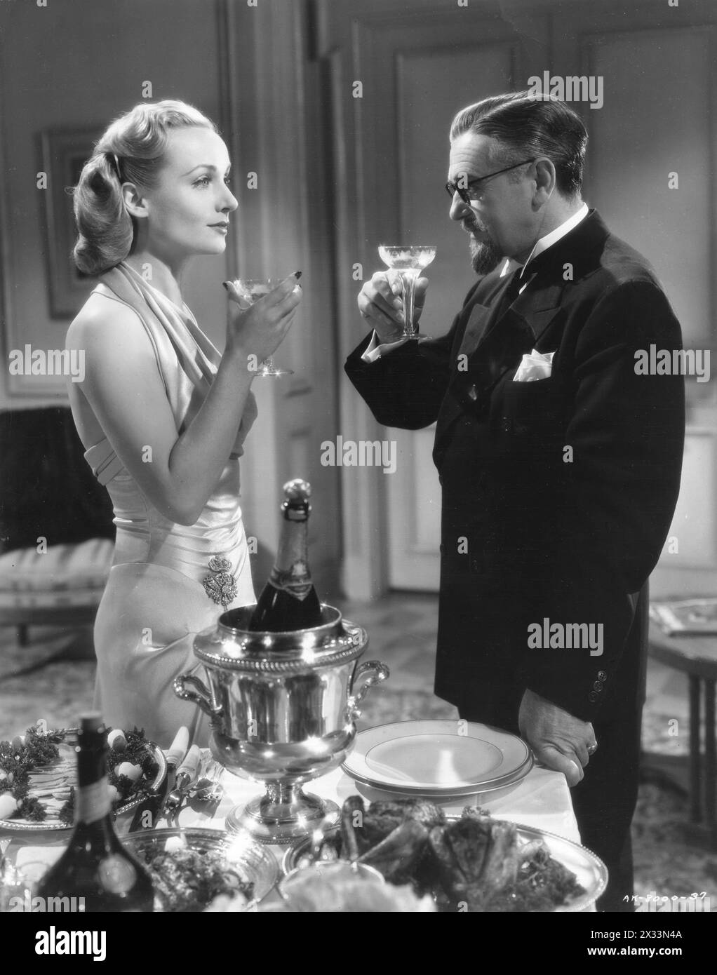 Stanley Ridges CAROLE LOMBARD and STANLEY RIDGES in a scene from TO BE OR NOT TO BE ...