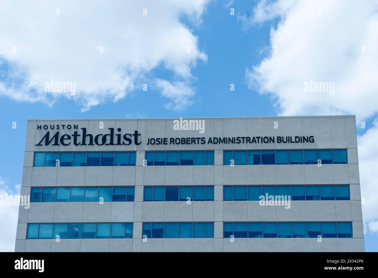 Methodist Josie Roberts Administration Building in Houston, Texas, USA. Stock Photo