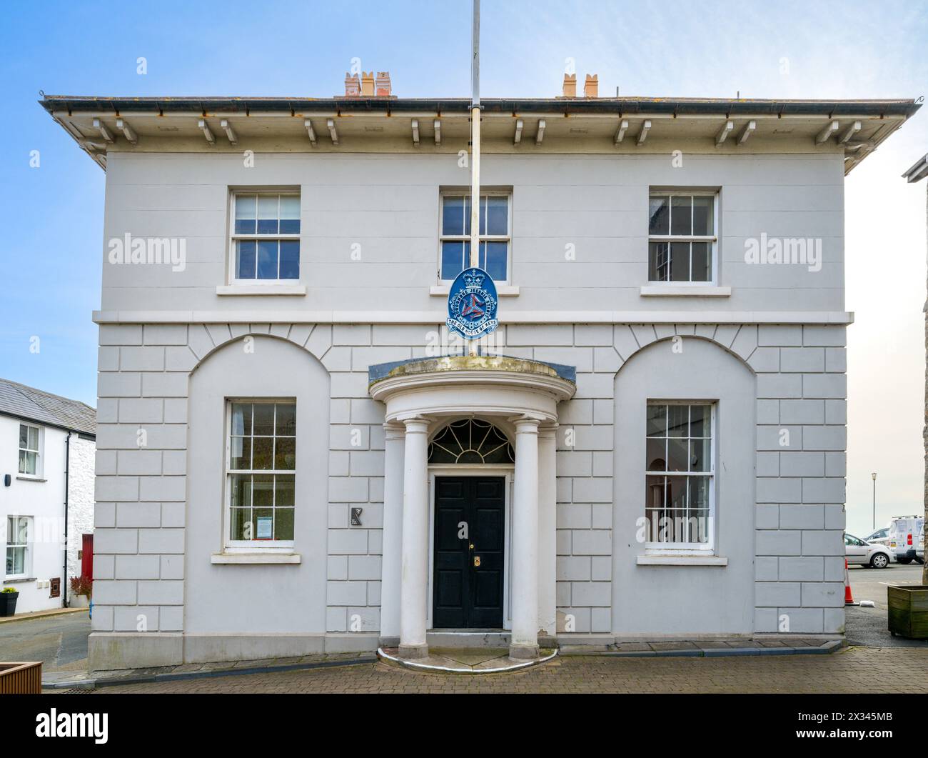 The Old House of Keys, Castletown, Isle of Man, England, UK Stock Photo