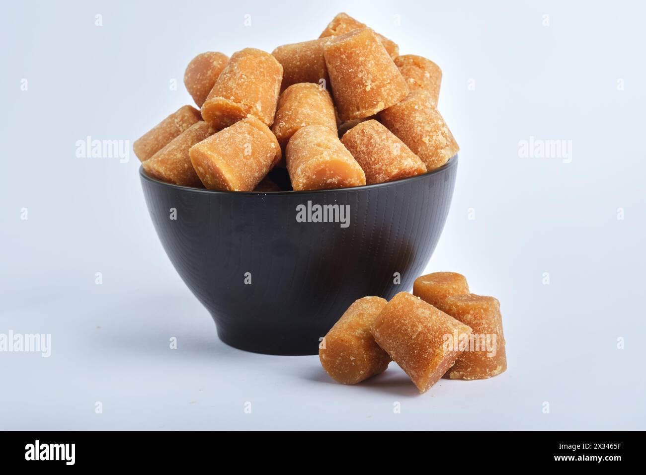 Organic Gur or Jaggery Powder and cubes, Jaggery is used as an ...