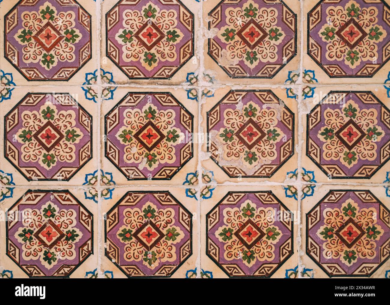Lisbon, Lissabon, 22.03.2024: Travelpictures Lisbon, old beautiful traditional tiles. Stock Photo