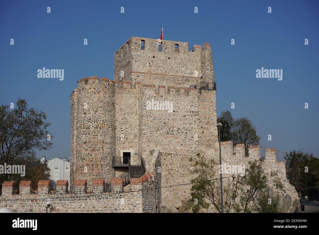 Anadolu Hisari Castle in Istanbul City, Turkiye Stock Photo - Alamy