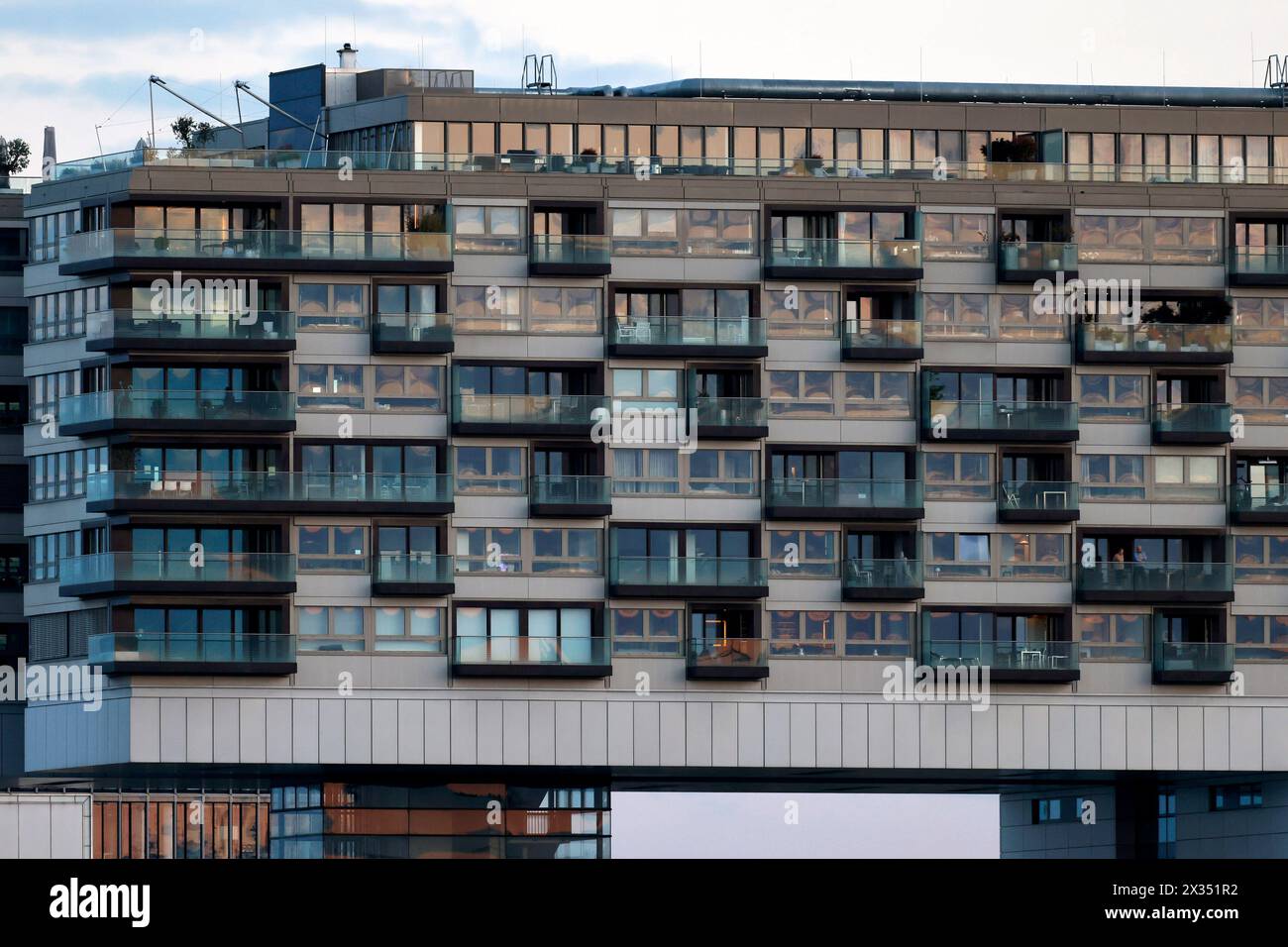LuxusWohnungen in den Kölner Kranhäusern. Apartments hier gelten als