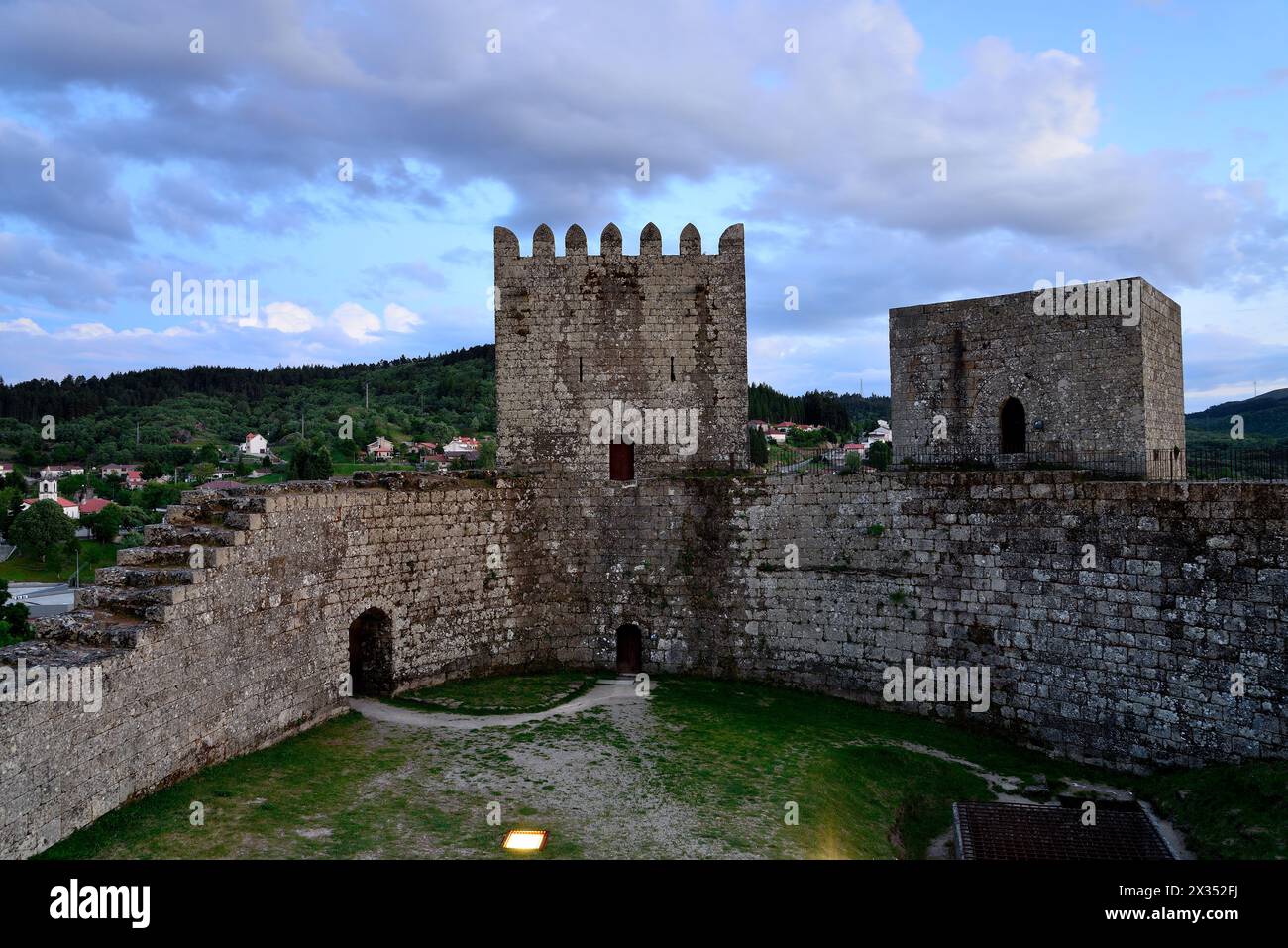 Medieval castle of Montalegre, Portugal Stock Photo - Alamy