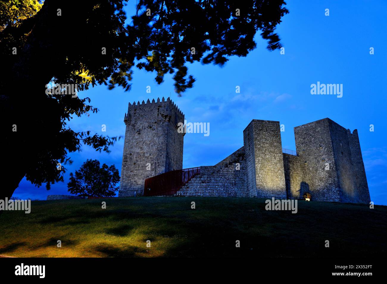 Medieval castle of Montalegre, Portugal Stock Photo - Alamy