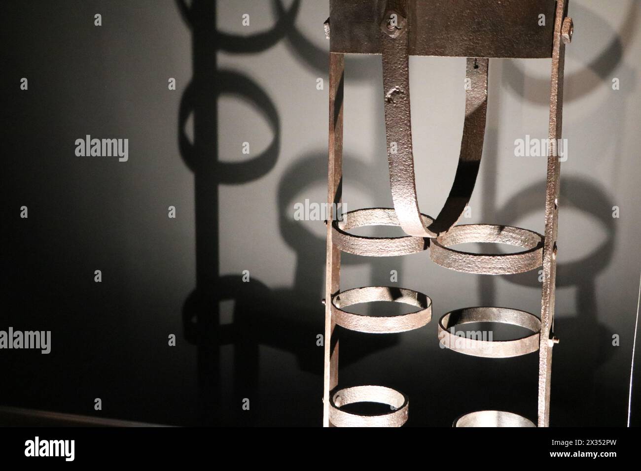 A Gibbet used for countless punishments and executions Stock Photo