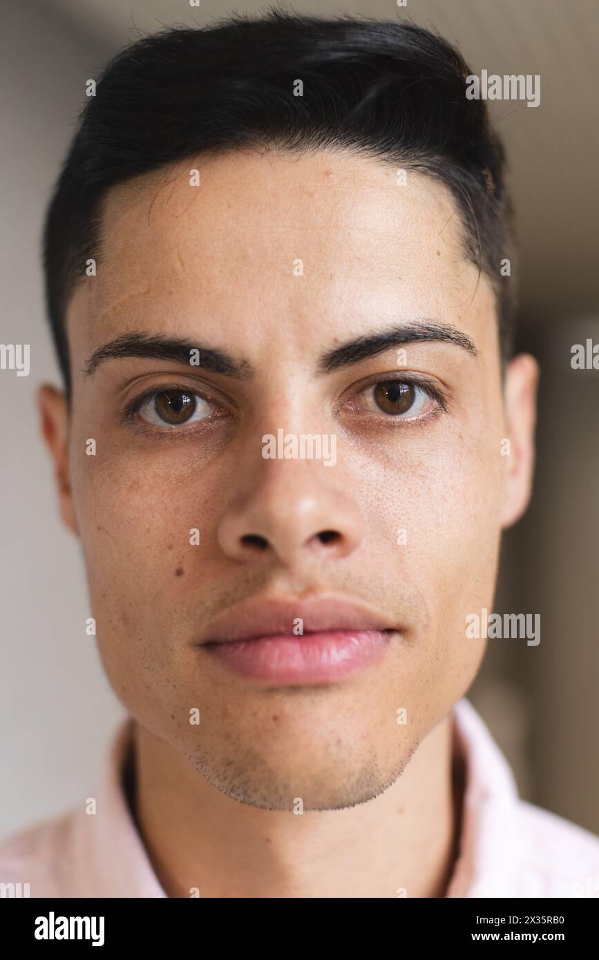 Dark brown hair brown eyes man hi-res stock photography and images - Alamy