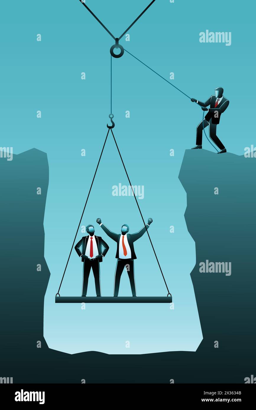 Man pull a rope silhouette hi-res stock photography and images - Alamy