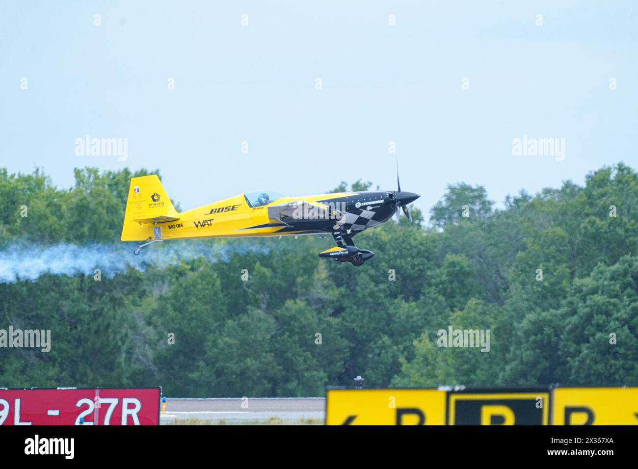 Sanford, Florida, USA, April 21, 2024, During the 2024 Orlando Air Show