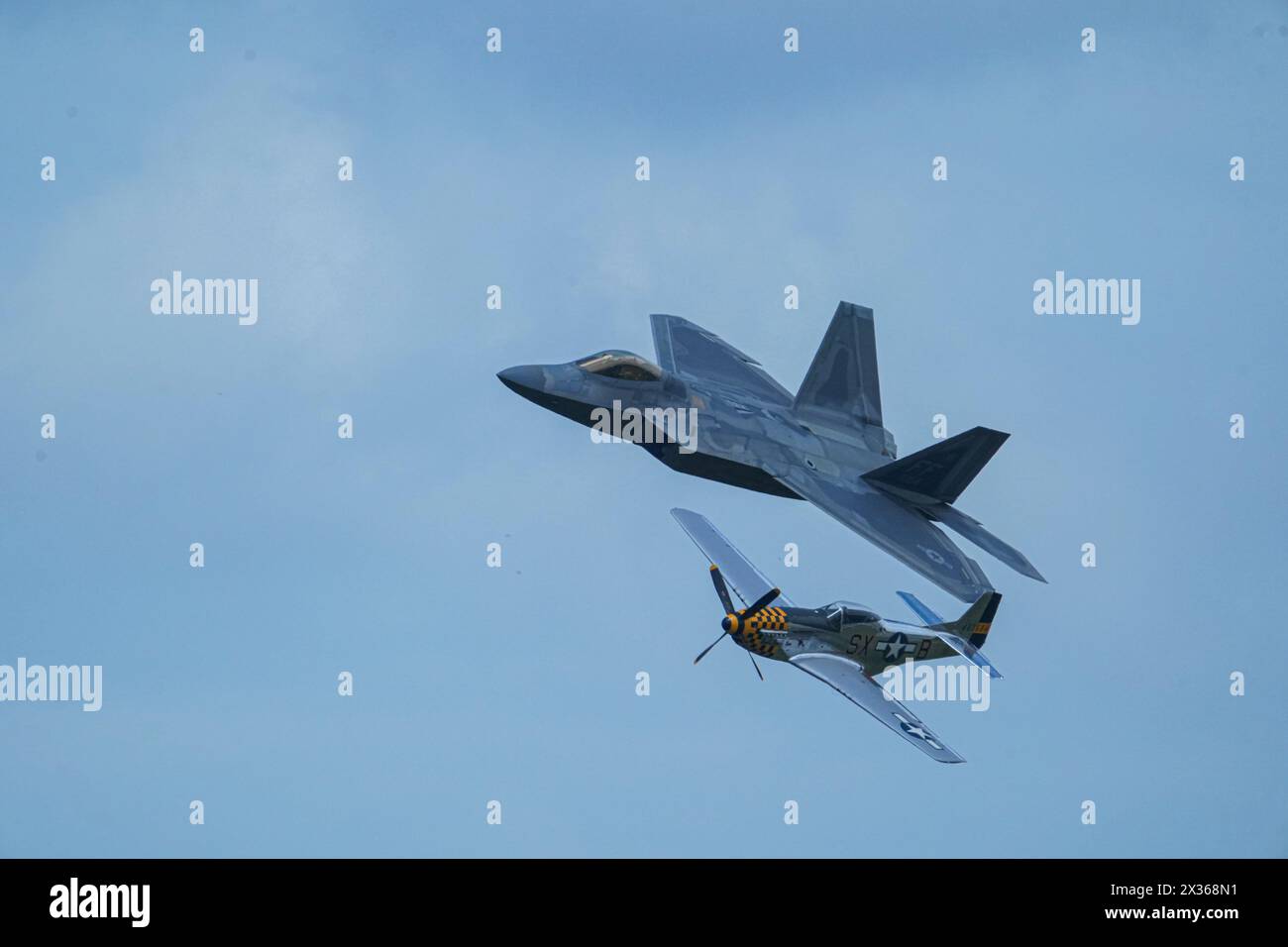 Sanford, Florida, USA, April 21, 2024, During the 2024 Orlando Air Show