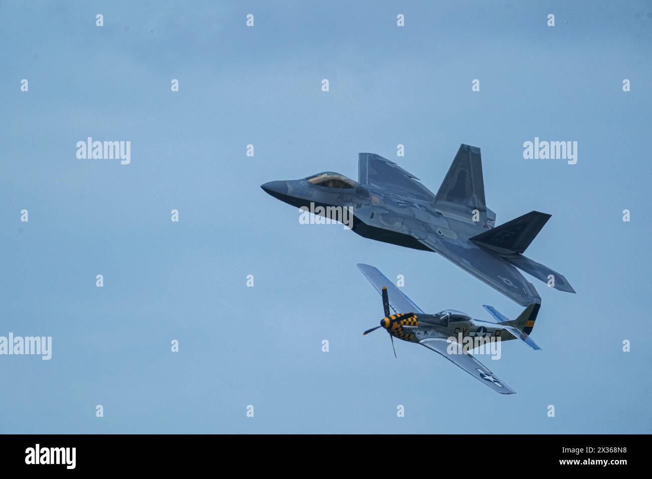 Sanford, Florida, USA, April 21, 2024, During the 2024 Orlando Air Show