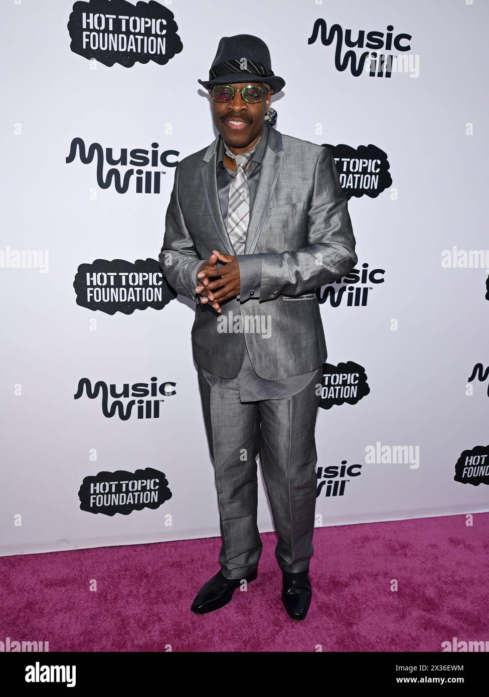 April 24, 2024, Los Angeles, California, USA: Michael Bearden attends the 16th Annual Music Will Benefit. (Credit Image: © Billy Bennight/ZUMA Press Wire) EDITORIAL USAGE ONLY! Not for Commercial USAGE! Stock Photo