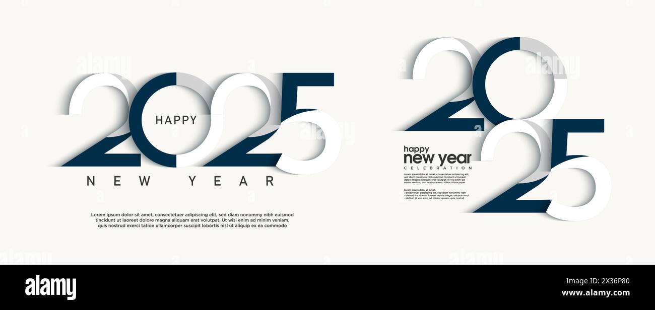 New Year 2025. With a beautiful color combination and neat slits. For a