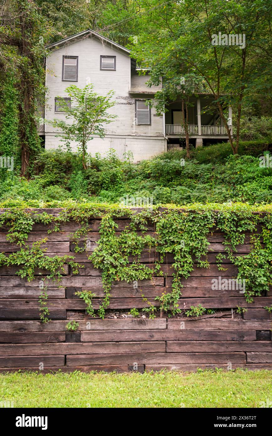 The Ghost Town of Thurmond in the New River National Park, West Virginia Stock Photo Alamy