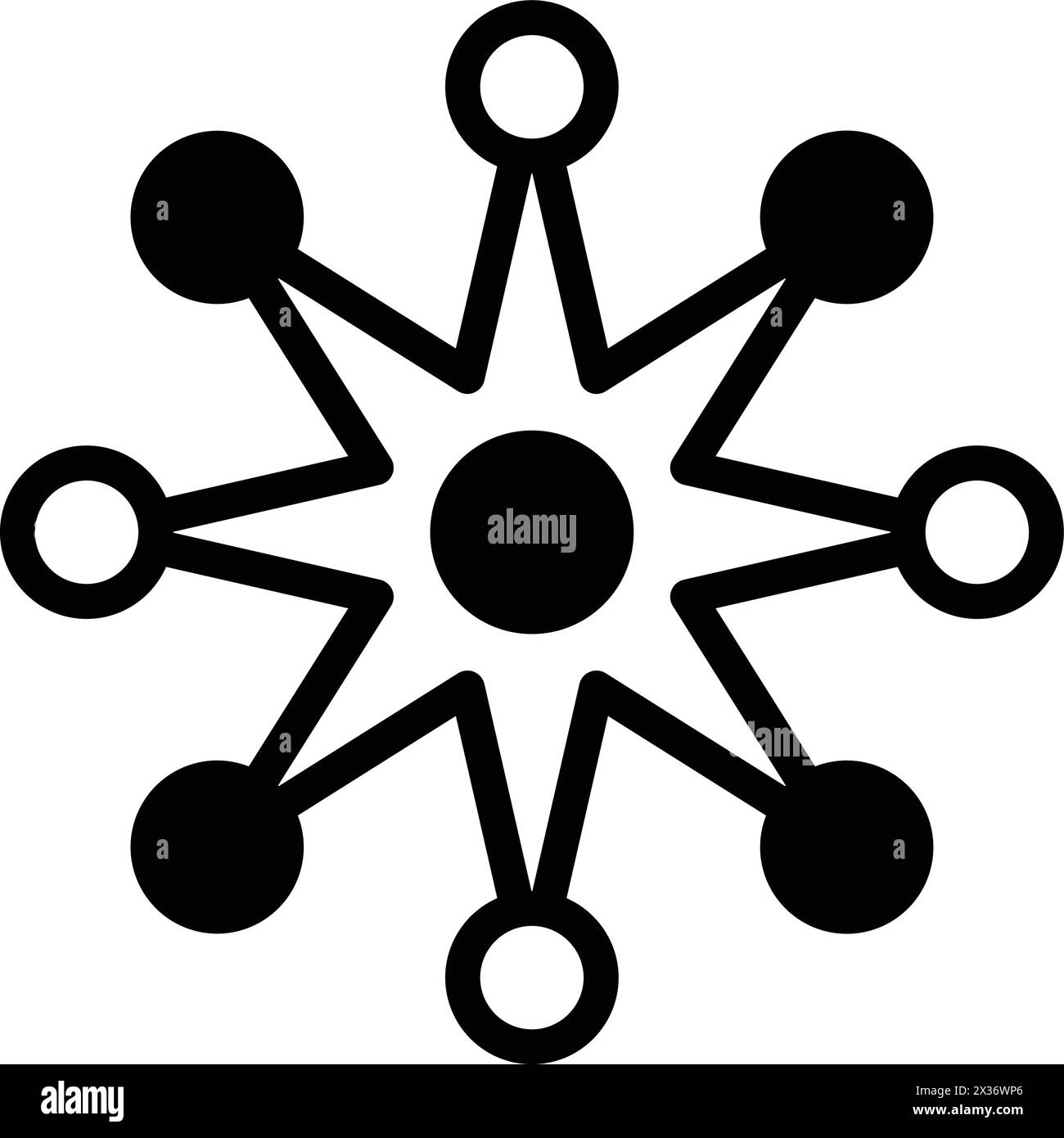 Many points Stock Vector Images - Alamy