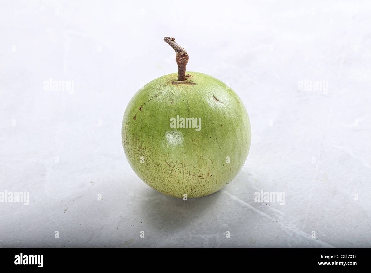 Tropical sweet juicy fruit Sapote Star apple Stock Photo