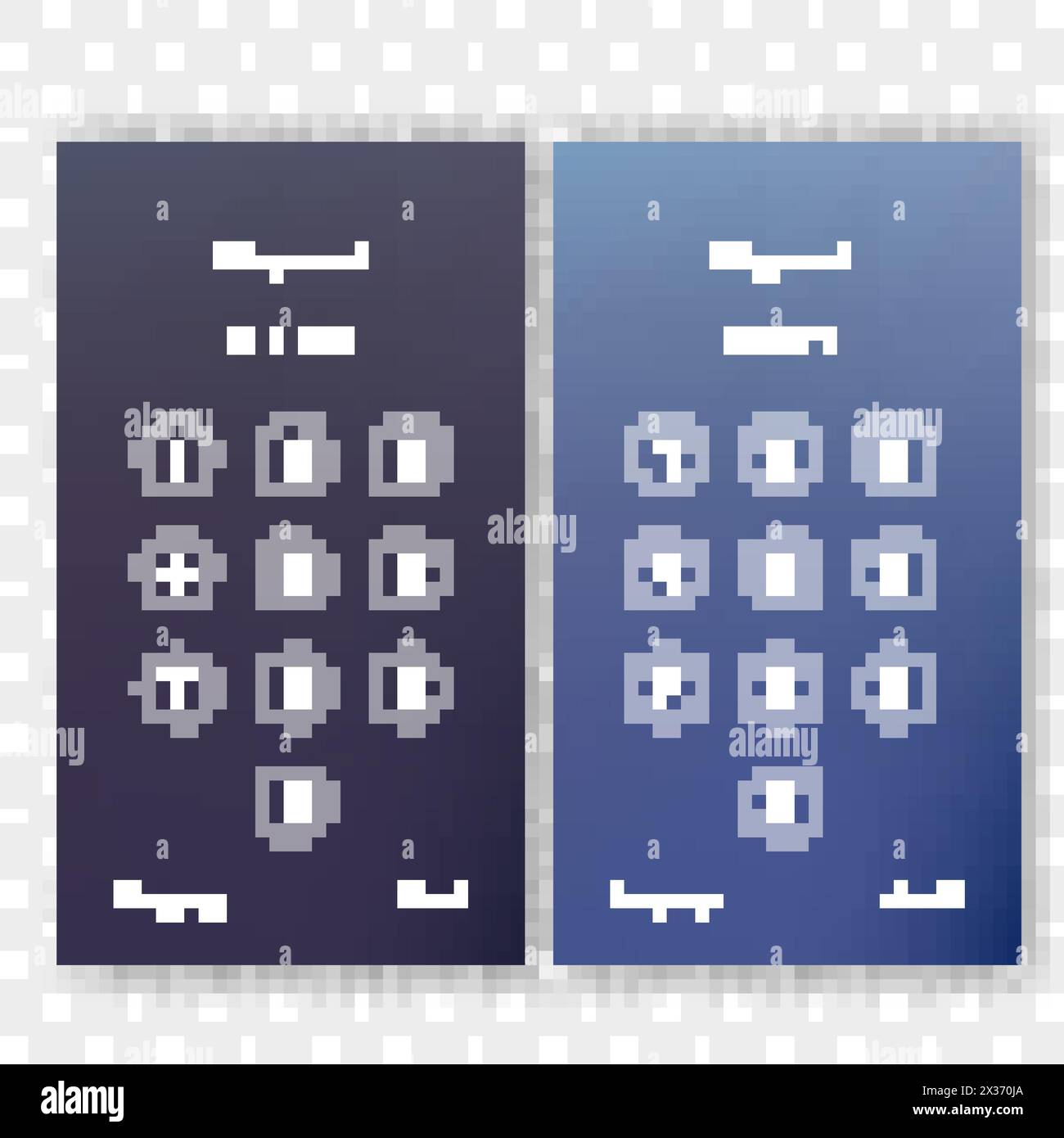 Screen lock authentication password smartphone background template