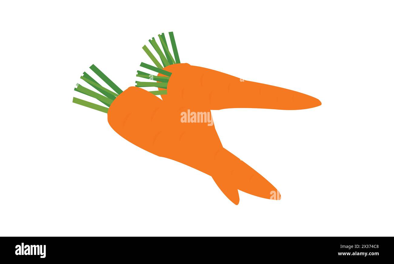 carrot-vector-design-and-illustration-stock-vector-image-art-alamy