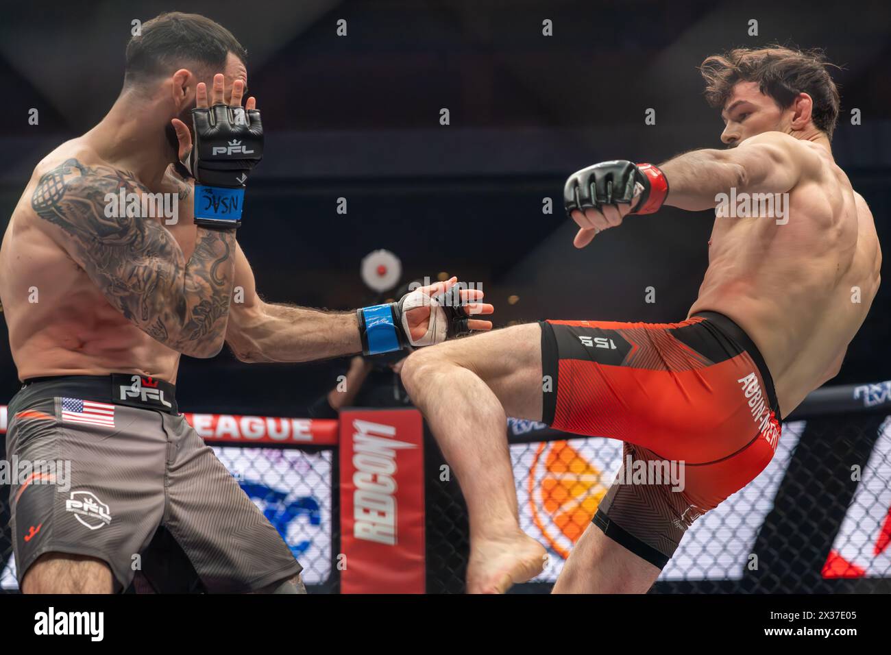 PFL MMA Fighters Stock Photo Alamy pfl-mma-fighters-stock-photo-alamy