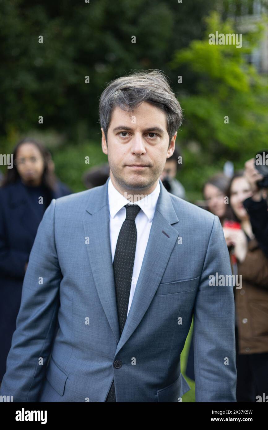 Gabriel attal 2024 hires stock photography and images Alamy