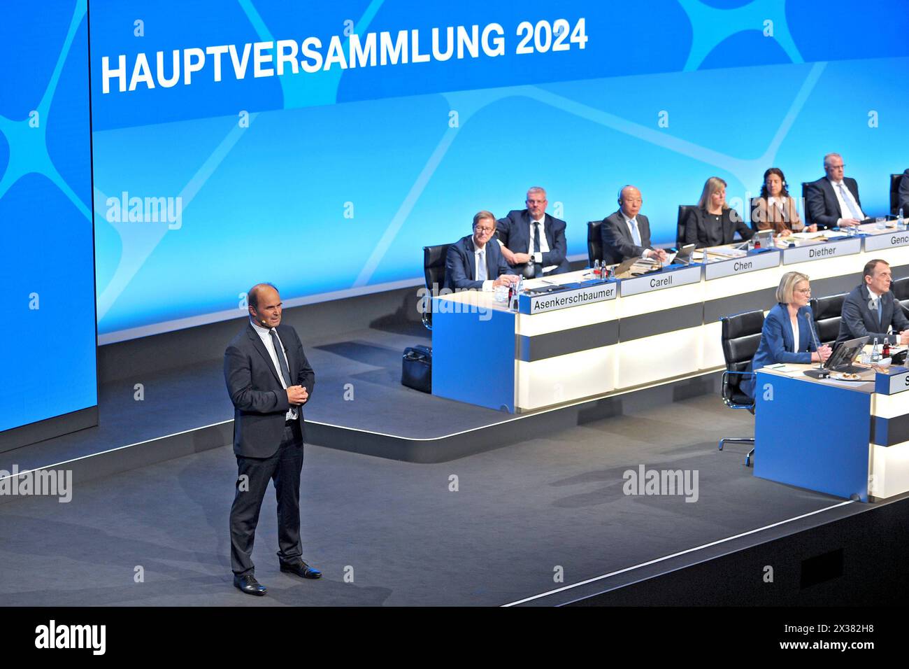 BASF SE Hauptversammlung. Martin Brudermüller scheidender Vorstandsvorsitzender BASF SE