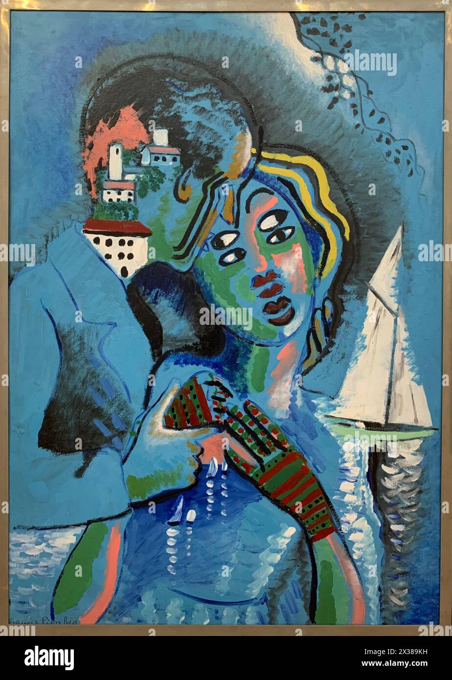 Cubist paintings by Francis Picabia, Idylle Stock Photo