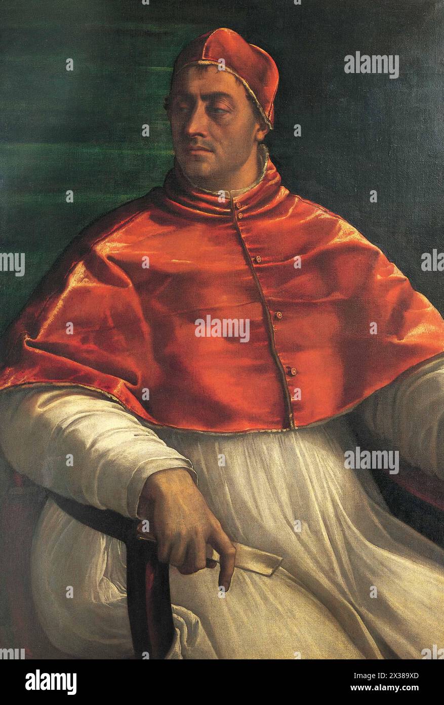 Pope Clement VII, about 1526 Sebastiano del Piombo Stock Photo