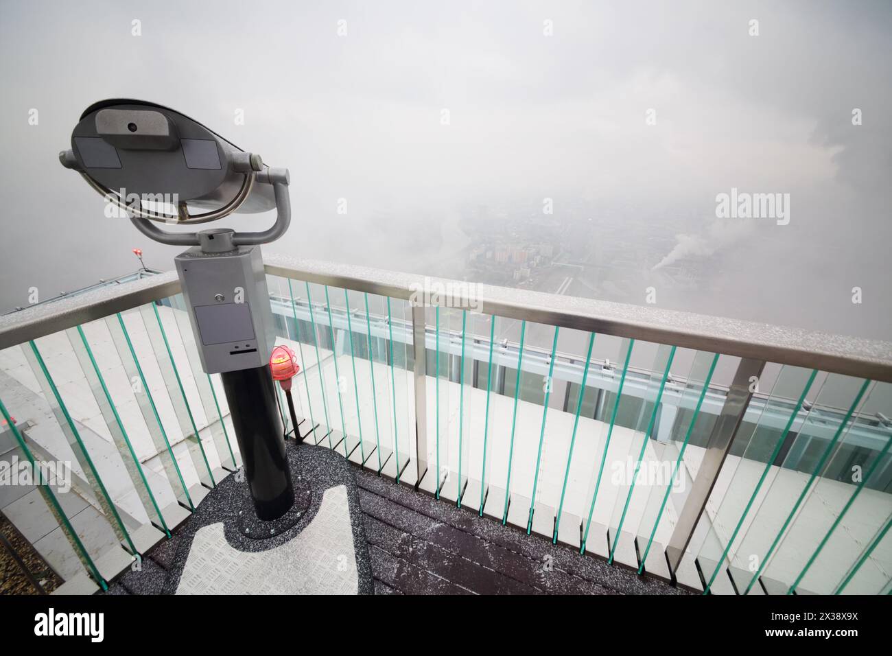 Binoculars on viewing platform in hi-res stock photography and images ...