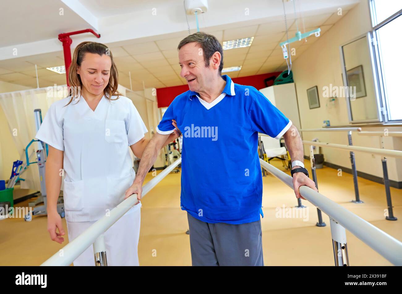 Physical therapy bars hi-res stock photography and images - Alamy