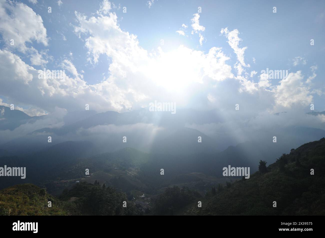 Sapa Vietnam Stock Photo