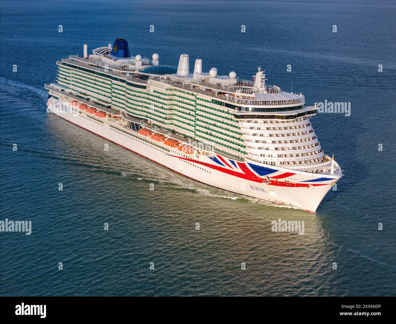 Iona is an LNGpowered Excel class cruise ship operated by P&O Cruises