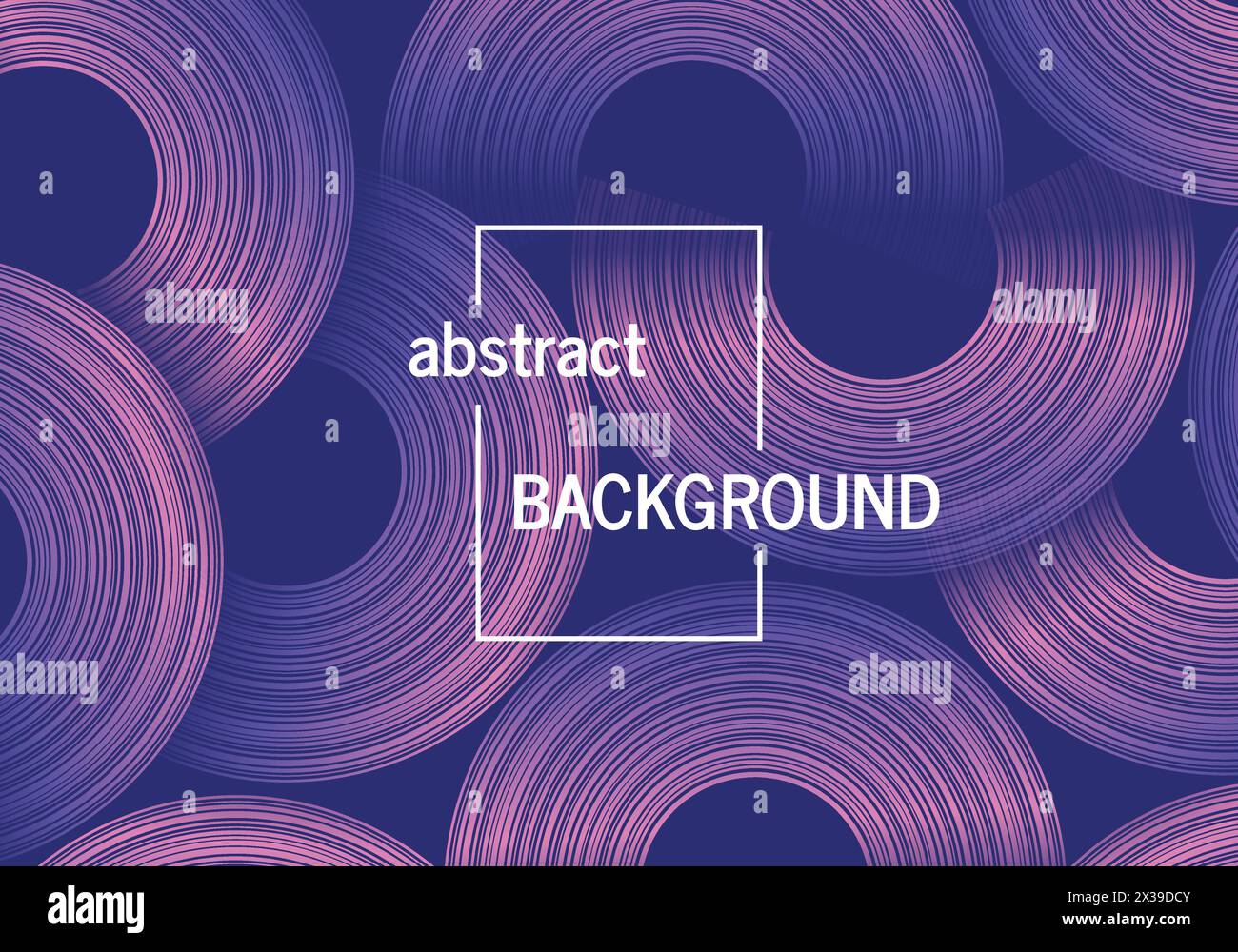 Trendy geometric background with abstract circles shapes. Futuristic ...