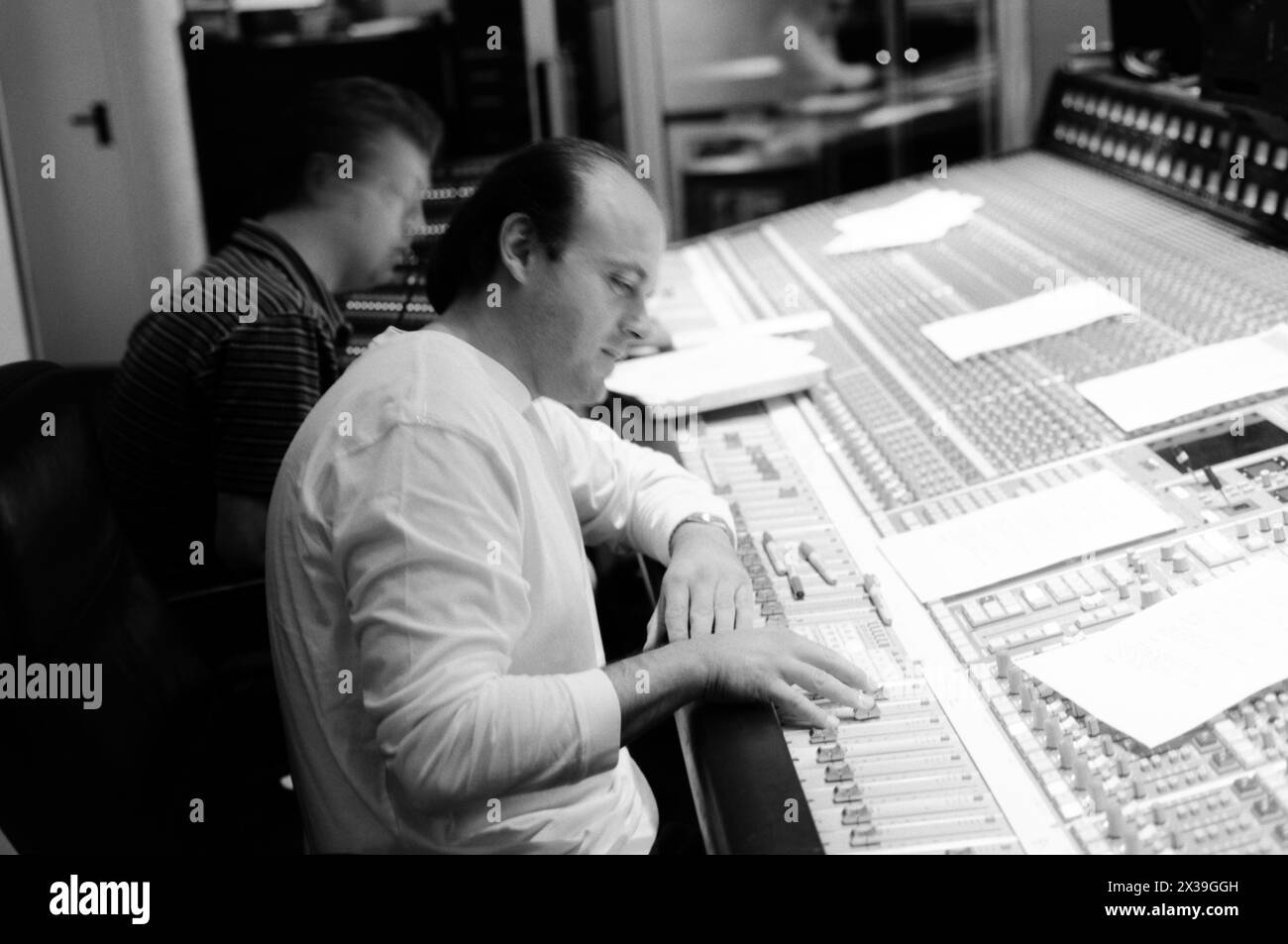 Walter Afanasieff pictured in his home in San Rafael, California in