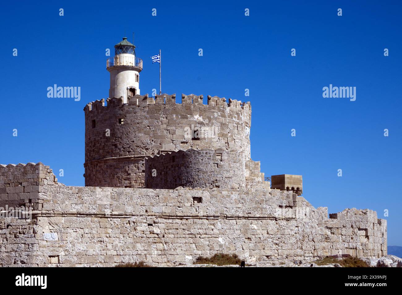 Mericos Rhodes Rhodes island town on hi-res stock photography and images - Alamy