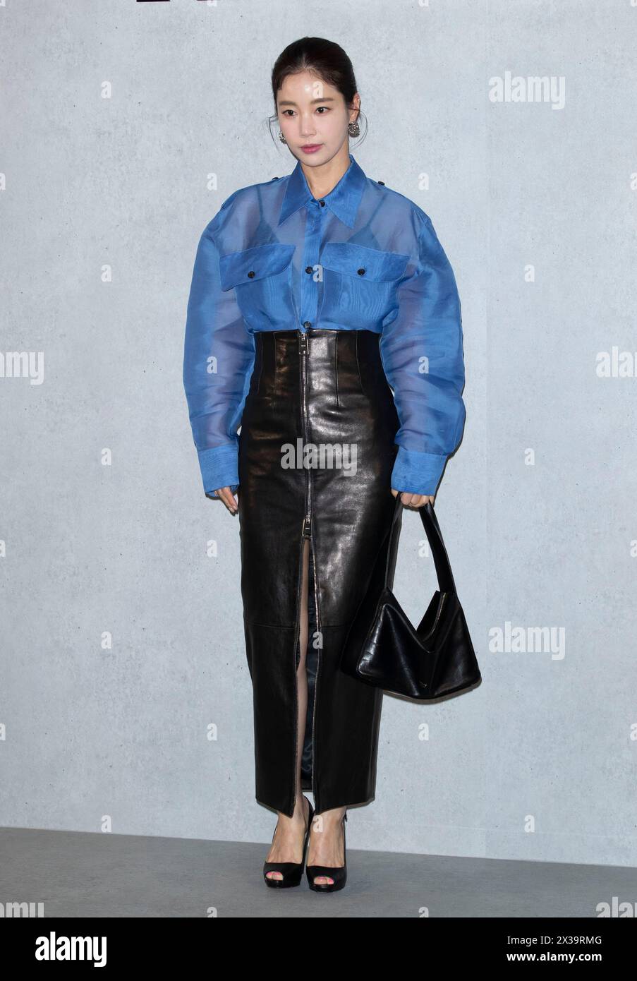 Collection Preview Events Seoul, South Korea. 25th Apr, 2024. South Korean actress Ki Eun-se ...
