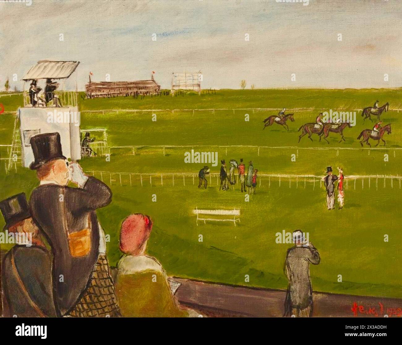 Roman Racers Spectators Horse racing and art hi-res stock photography and images - Alamy