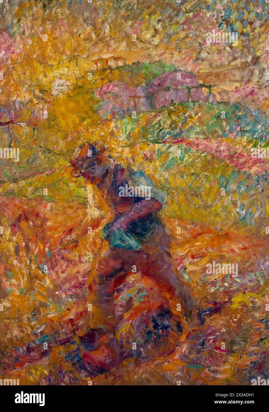 Rihard Jakopič - Sejalec - The Sower - 1912) Stock Photo