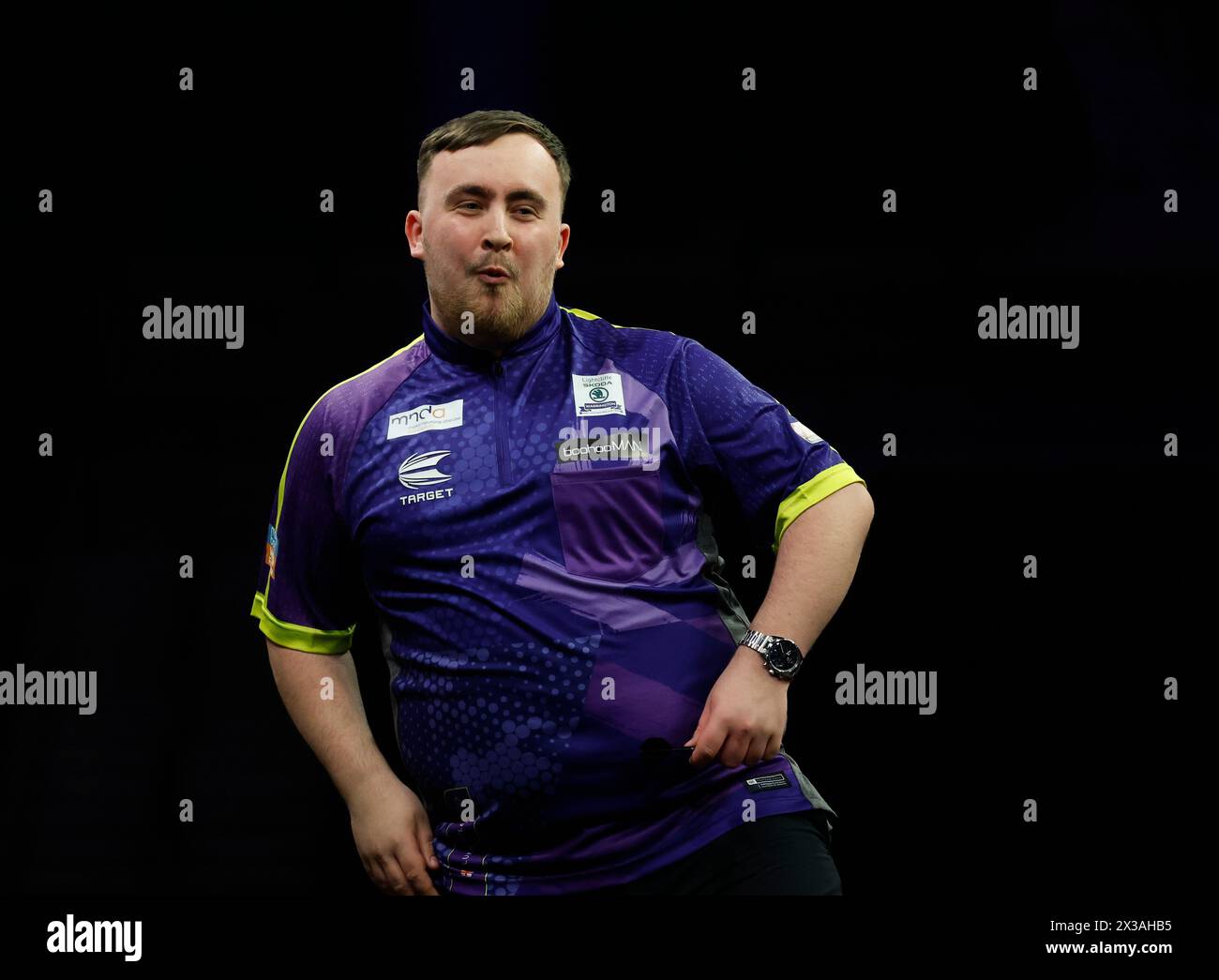 25th April 2024, M&S Bank Arena, Liverpool, England; 2024 PDC Premier