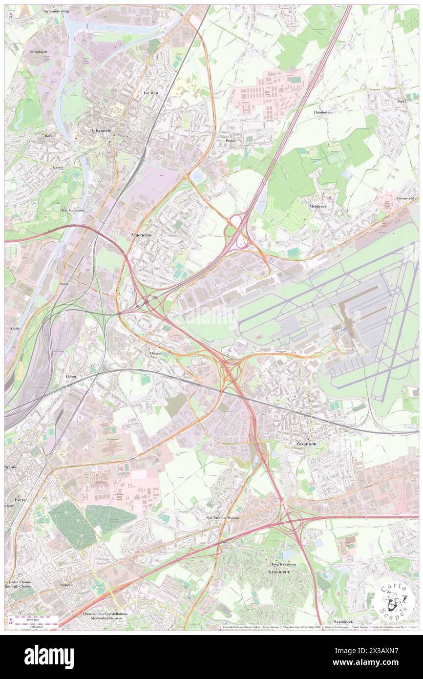 Korenberg, Provincie Vlaams-Brabant, BE, Belgium, Flanders, N 50 53' 59'', N 4 27' 0'', map, Cartascapes Map published in 2024. Explore Cartascapes, a map revealing Earth's diverse landscapes, cultures, and ecosystems. Journey through time and space, discovering the interconnectedness of our planet's past, present, and future. Stock Photo
